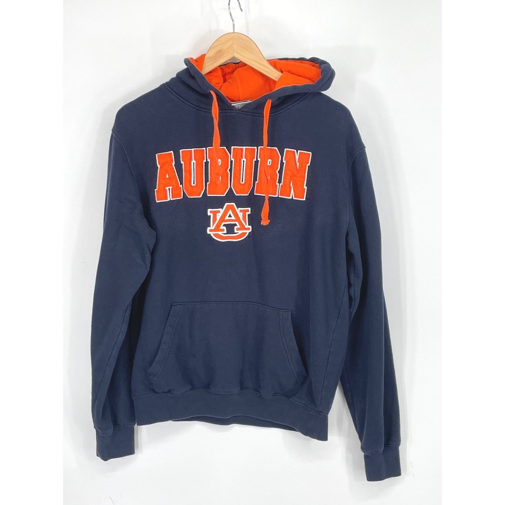 Auburn Tigers Stadium Athletics Mens Hoodie M Sweatshirt Navy Auburn Tigers Logo